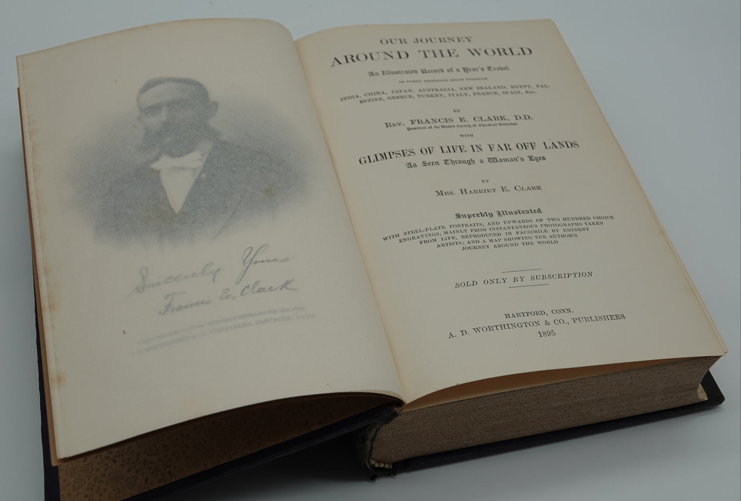 Our Journey Around the World, first edition, 1895