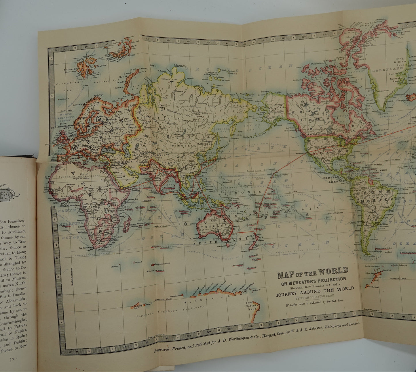 Our Journey Around the World, first edition, 1895