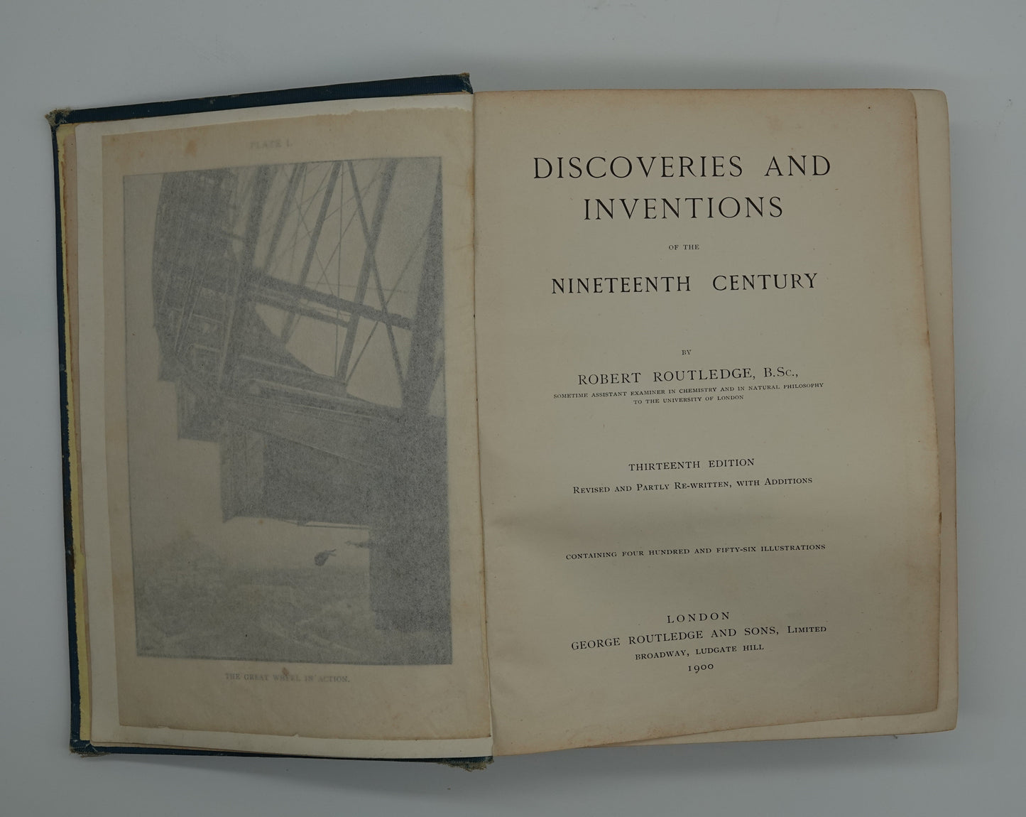 A rare and important beauty.... Discoveries & Inventions of the Nineteenth Century by Robert Routledge