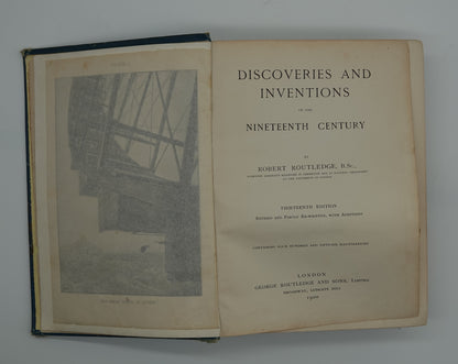 A rare and important beauty.... Discoveries & Inventions of the Nineteenth Century by Robert Routledge