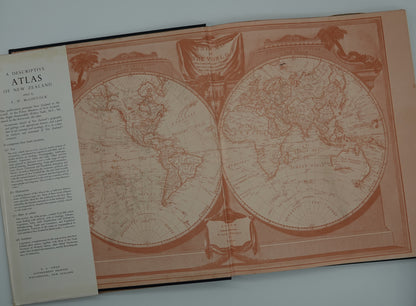 A mid century treasure....Descriptive Atlas of New Zealand,