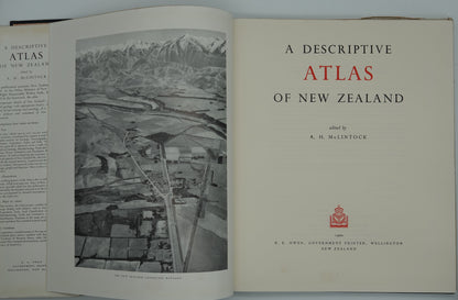 A mid century treasure....Descriptive Atlas of New Zealand,