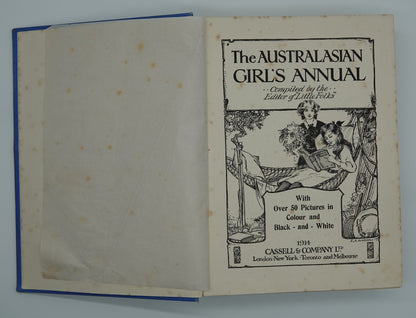 This is very cool... The Australasian Girls Annual, 1914