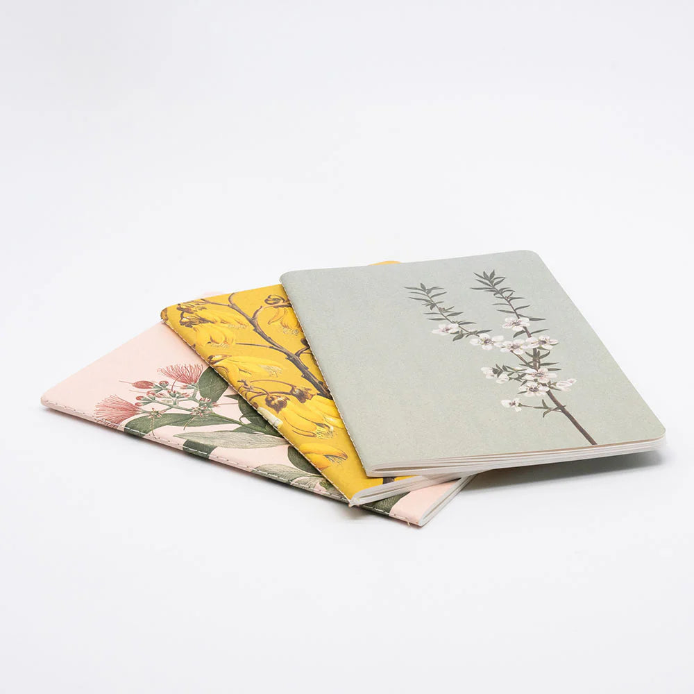 Vintage Botanicals Notebook Set